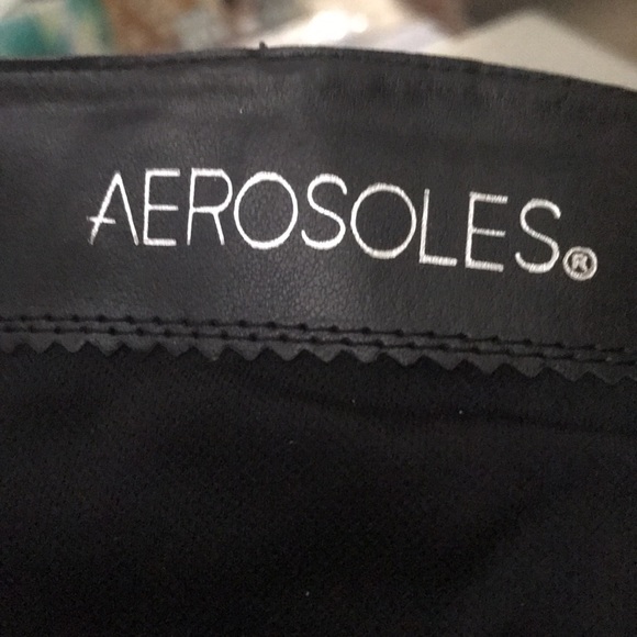 Aerosoles Black Boots New without Box 7 - Picture 8 of 9